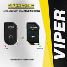 Astrostart 2621DTX 2-way Remote Control for 4203 4205 4218 7816V Remote Start