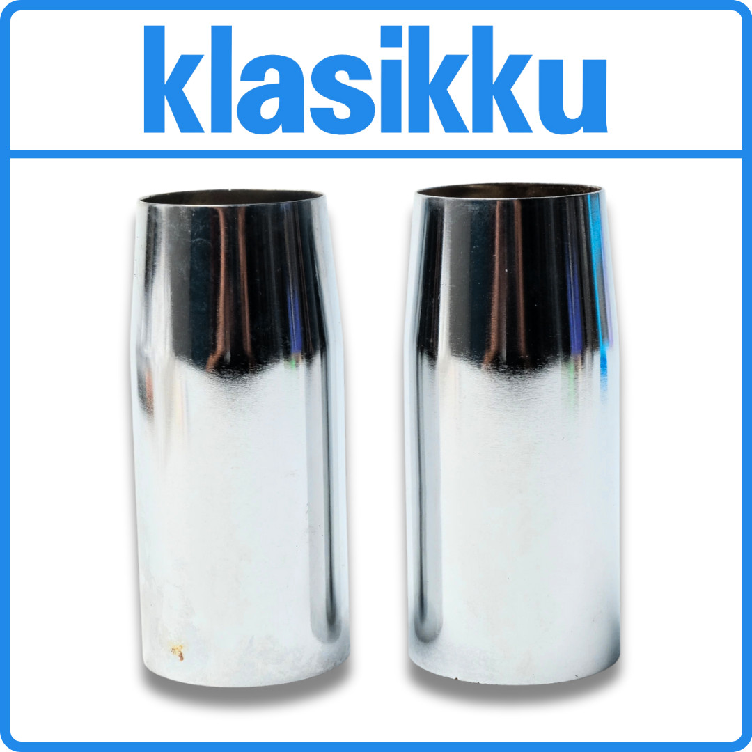 est 2本セット Kawasaki G7 KH100 Front Fork Outer Tube Nut x2 NOS