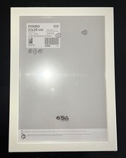 ✅ IKEA FISKBO Bilderrahmen 21 x 30 cm weiß A4 Fotorahmen Bilder Foto Rahmen NEU✅