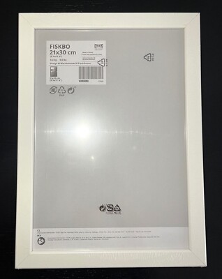 Bilderrahmen Set 2 Stück Ikea Fiskbo Bilderrahmen – A4 (21 X 30 Cm