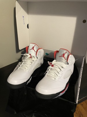 jordan 5 fire red ebay