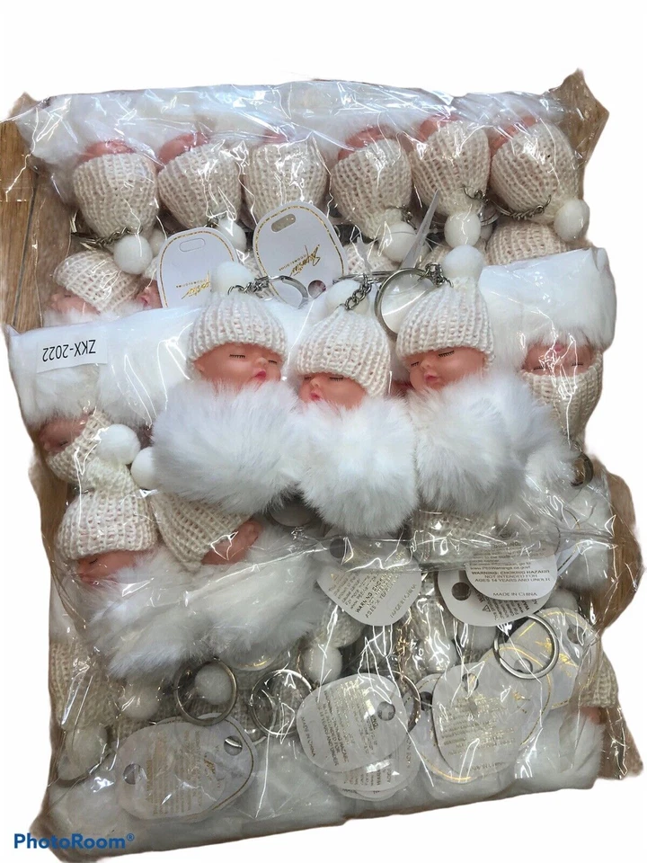 12 FAVORES DE FIESTA BABY SHOWER BAUTIZO NINO GÉNERO NIÑA NIÑO género revelar regalos Foto 3 de 3