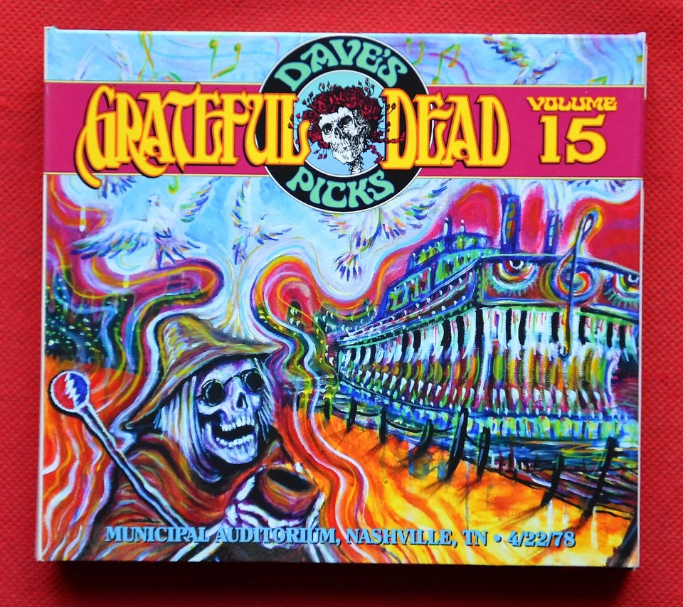 Grateful Dead – Dave's Picks Vol. 15 - Municipal Auditorium Nashville Tn 4/22/78