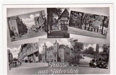 39064899 - 4830 Guetersloh Guetersloh, 6 Abbildungen mit Meiers Muehle u.