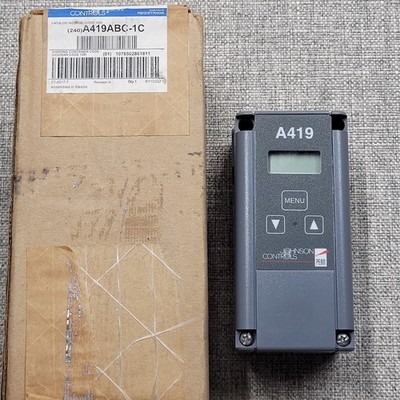 Johnson Controls / A419 / Digital Controller
