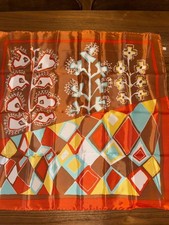 Vintage Made in Italy Mod Scarf