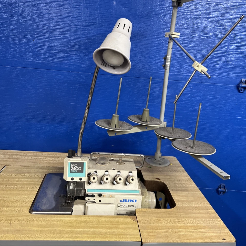 Juki MO 2400 Industrial Overlock Sewing Machine  - Image 4 of 4