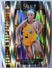 Lexie Brown 2024 Panini Select Basketball Flash Prizm Unstoppable #9