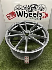 19” Volkswagen Golf R OEM Wheel Rim Pretoria 19x8 Silver 70018 VW Genuine OE