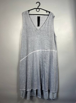 Rundholz Avant Garde Distressed Blue Dress Women's Size M Textured Artistic  | eBay
