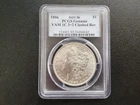 1886 P Morgan Silver Dollar PCGS Genuine - HOT 50 - VAM-1C 3+2 Clashed Rev