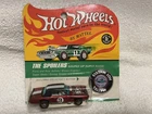 Redline Hot Wheels 1970 TNT BIRD Watermelon-ish Red Blister Pack BP Card, Read