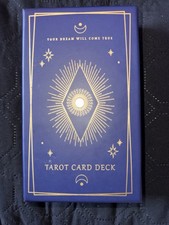 Tarot Card Deck 'Your Dream Will Come True' 78 Cards Blue Box