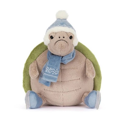 #ad #ad NWT Jellycat Timmy Turtle Skating Green 28cm Plush Doll Soft Toy Winter New Gift $37.99