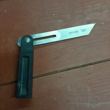 Vintage Sears Craftsman 39582 USA T-Bevel Stainless 