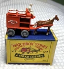 Matchbox/Lesney #7A HORSE DRAWN MILK FLOAT, Type B Box, in Mint condition!