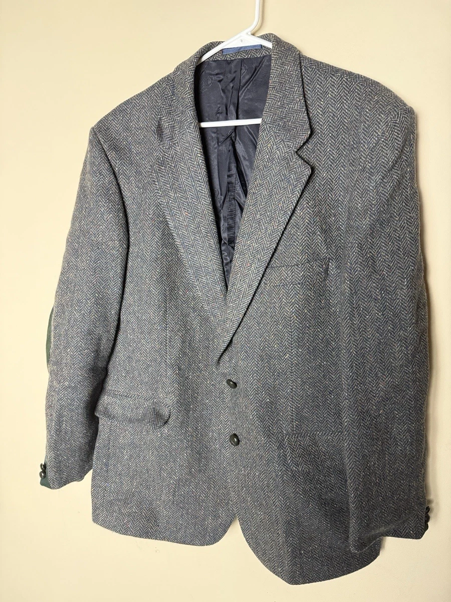 Tweed Regular 44 Jacket Vintage Suit Jackets & Blazers for Men for