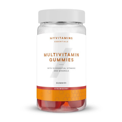 Multivitamin Gummies 60 Erdbeeren, Essential mit Mineralstoffen Mein Protein One a day
