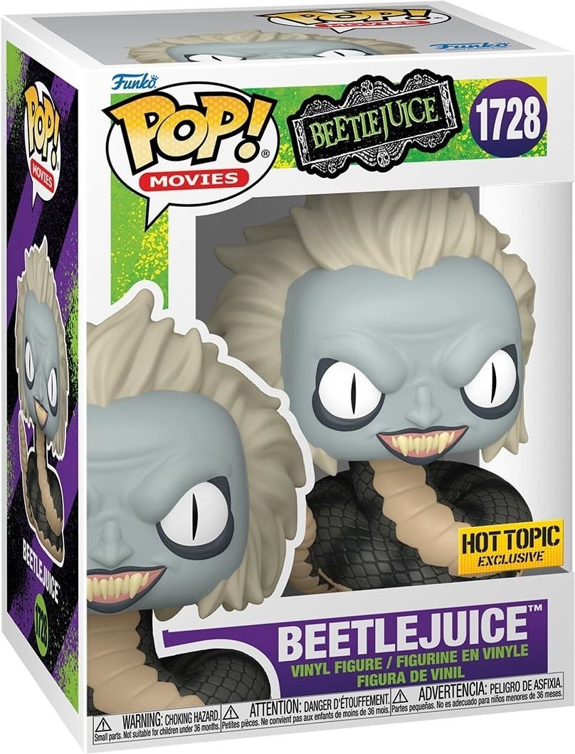 Merchandising Beetlejuice: Funko Pop! Movies - Beetlejuice (Vinyl Figure 1728)