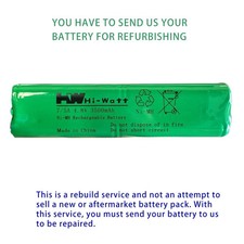 Battery Rebuild Service For Snap On Verdict M2 Meter Battery