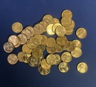 1958 D Lincoln Wheat Penny Roll Red BU Cent Brilliant Uncirculated L4