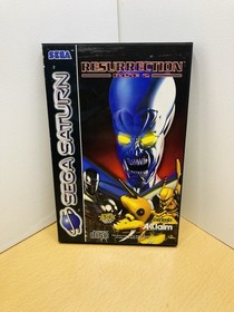 Sega Saturn Resurrection Rise 2 Complete PAL 1996 Game with Manual