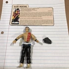 1985 GI JOE Silent Weapons 'Quick Kick' [broken elastic] Backpack only & Card