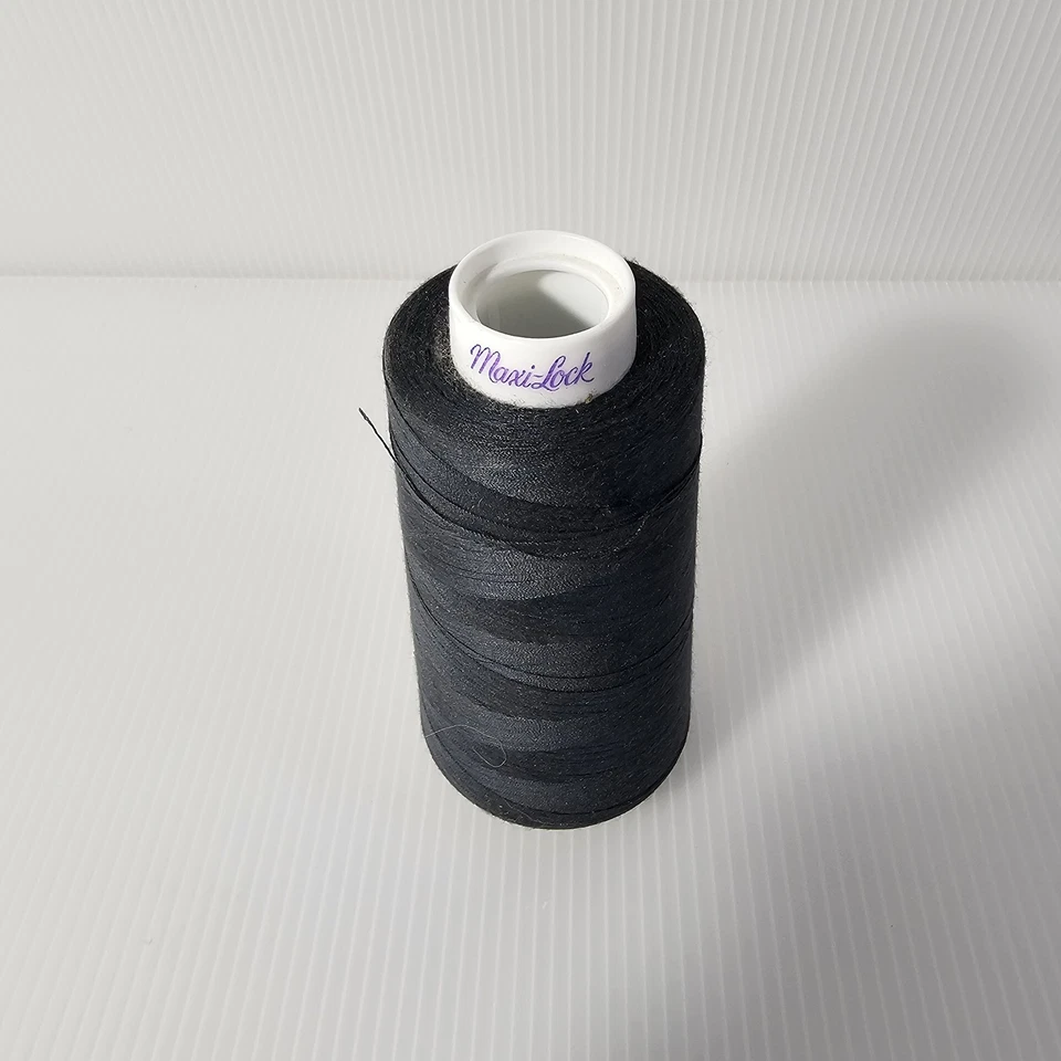 Maxilock Serger Thread Graphite Polyester Overlock Sewing - Image 2 of 3