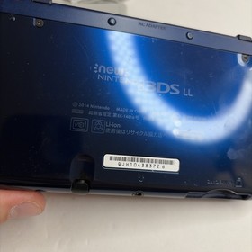 New Nintendo 3DS XL LL Blue Console  - Tested! Top IPS W Charger Stylus