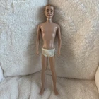 Vintage 1961 #750 Ken Doll (Barbie's Boyfriend) with Flocked, Brunette Hair
