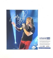 Tommy DeCarlo Boston Lead Vocalist Autographed Hand Signed 8x10 Photo ACOA 🎙️