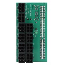 Server Power Conversion Board 10x 6Pin Graphics Card 12V Power Supply Adapter Co