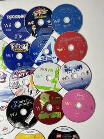 Video Game Lot of 120 Wii Xbox 360 PS2 PS3 Disc Only Untested Loose Scratched
