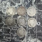 Lot of 7 Barber Dimes -FV701