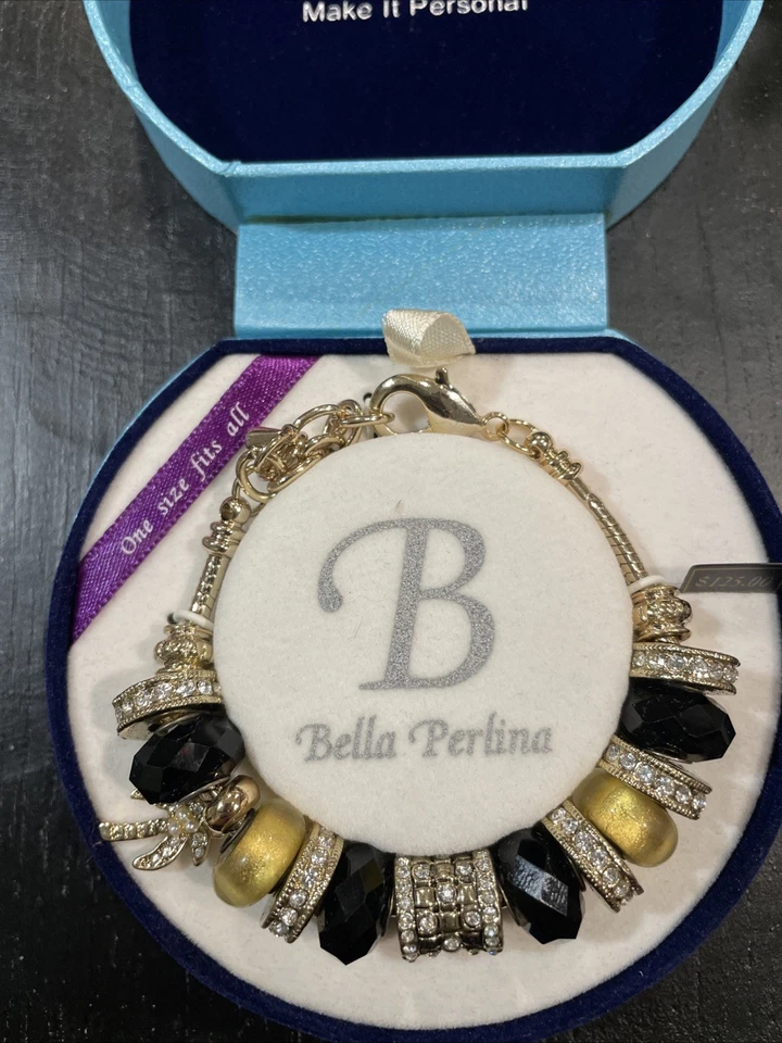 Pulsera Bella Perlina Charm ** Preciosa ** Nueva en Caja y Nunca Usada Foto 3 de 4