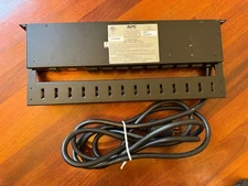 APC AP7901 120V Power Distribution Unit w/ Eight Outlets w/Plug Adapter