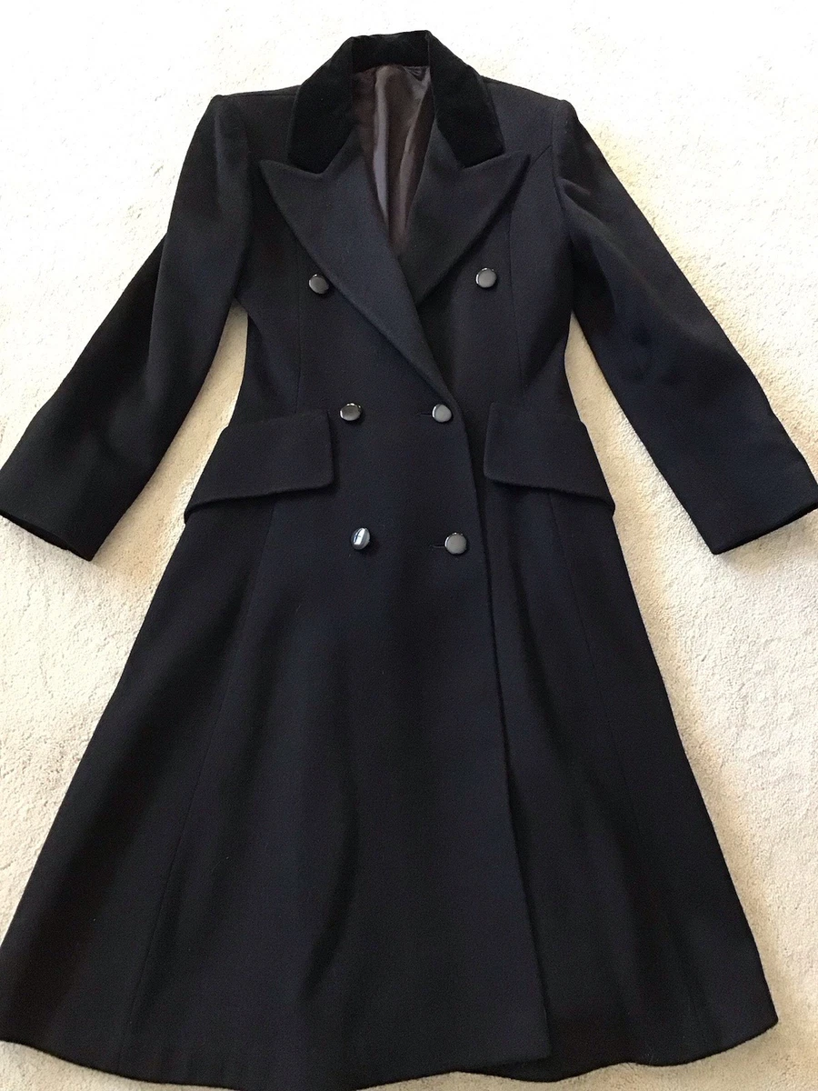 Black 100% Wool Vintage Coats, Jackets & Vests for Women for sale