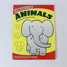 How to Draw Animals by Barbara Soloff Levy 2008 Paperback Good Condition