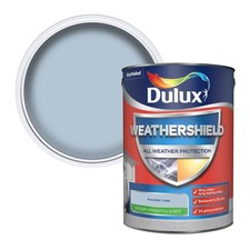 Dulux Weathershield Smooth Masonry Paint - Frosted Lake - 5L