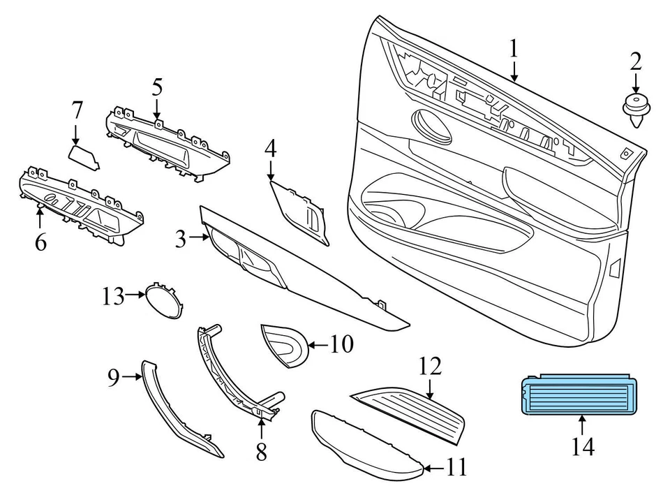 BMW 550I GT 2014-2015 - Luz LED interior 9270505 Foto 3 de 4