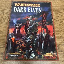 Warhammer Armies DARK ELVES Supplement Book Games Workshop 2008 -001
