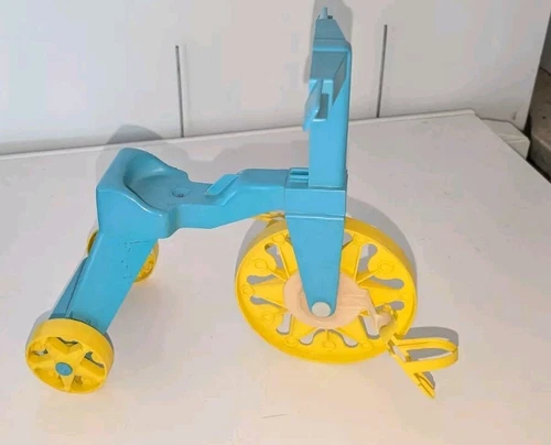 Vintage 1967 Mattel Tippee Toes Doll Plastic Toy Tricycle Trike Bike