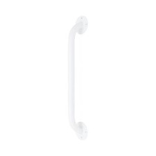 White Enamel Wall Grab Bar, 16" Long, 300 lb. Weight Capacity, Case of 1