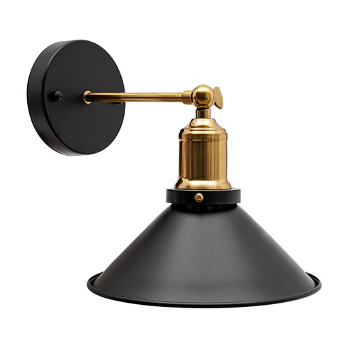 Vintage Wall Industrial Sconce Lamp Plug In Fixture Bedroom Swing Arm Wall Light - Picture 12 of 14
