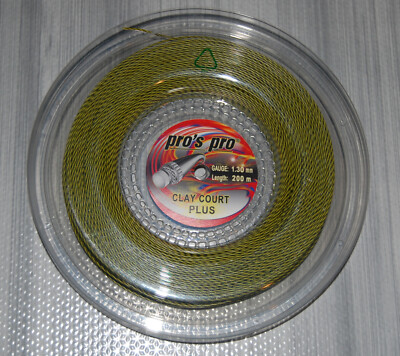 Pro's Pro Red Devil Tennis String - 200m Reel - Red - Made In - Foto 2