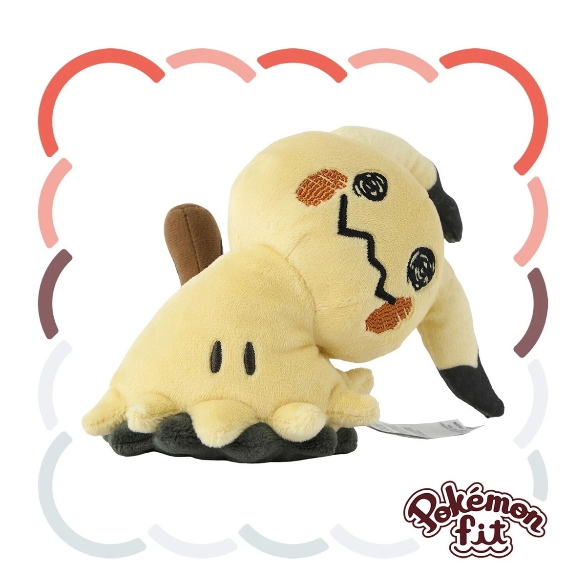 Pokemon Center Plush Pokemon fit Alola Mimikyu Busted Form No.778