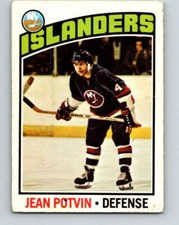 (HCW) 1976-77 O-Pee-Chee #93 Jean Potvin  New York Islanders V12535