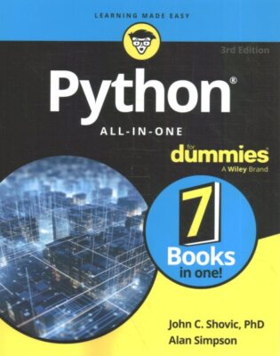 Python All-in-one for Dummies, Paperback by Shovic, John C.; Simpson, Alan, B...