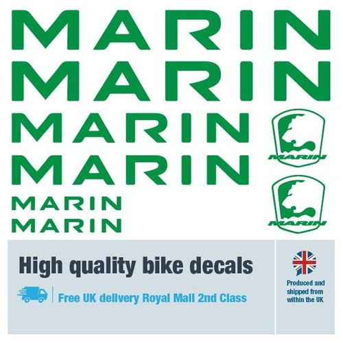 Marin new bike labels / decals with free bike protection (23 pack) - 20 colours - Picture 8 of 28