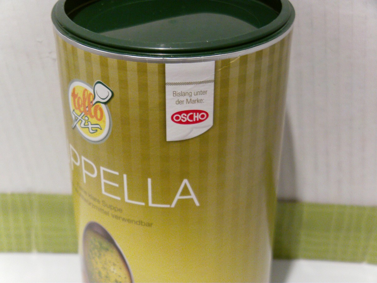 Suppellatellofix-Oscho(EUR11,86/kg)Suppe,vegan Lactosefr. Glutenfrei MHD12.03.27